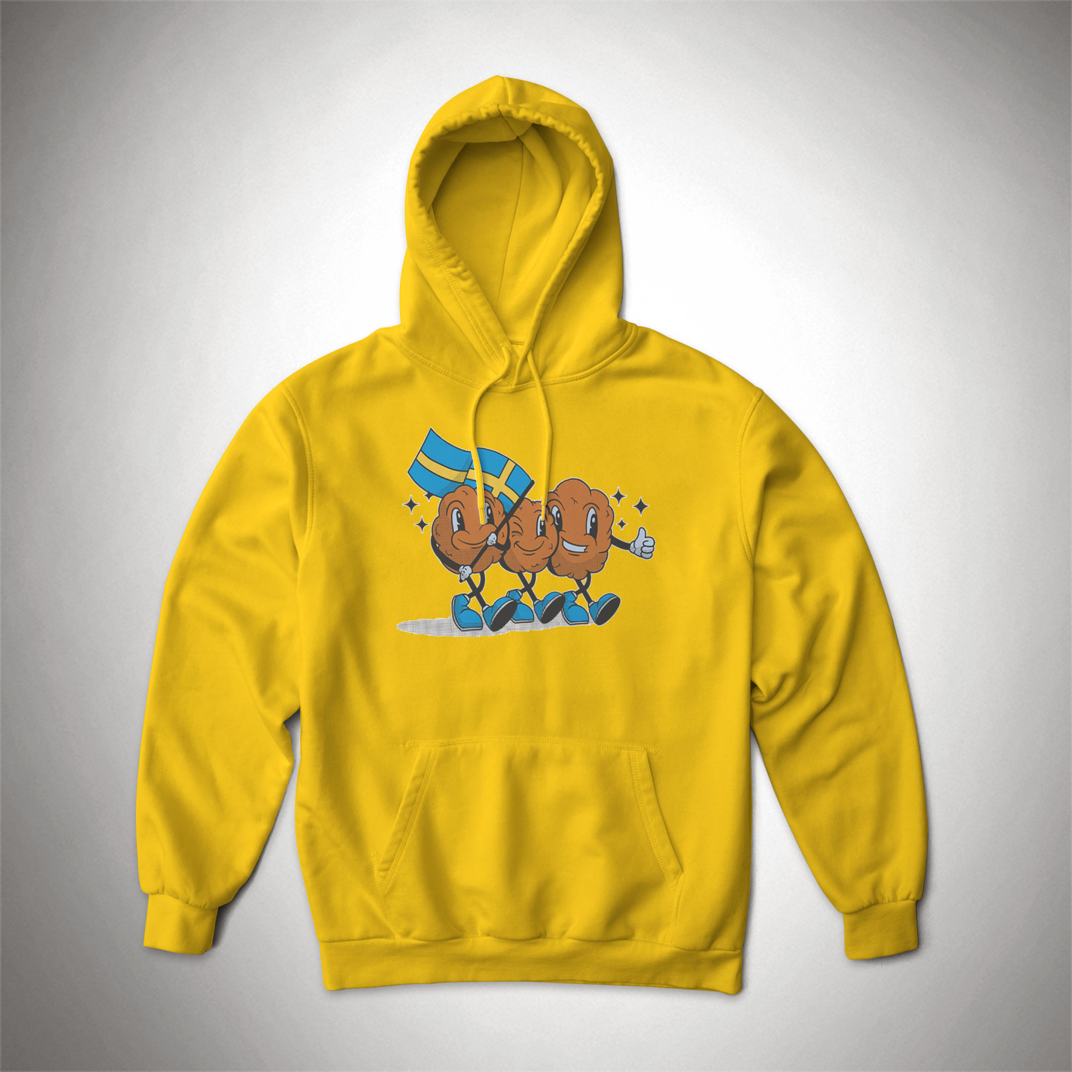 fleischbällchen-mit-schwedenflagge-gelb